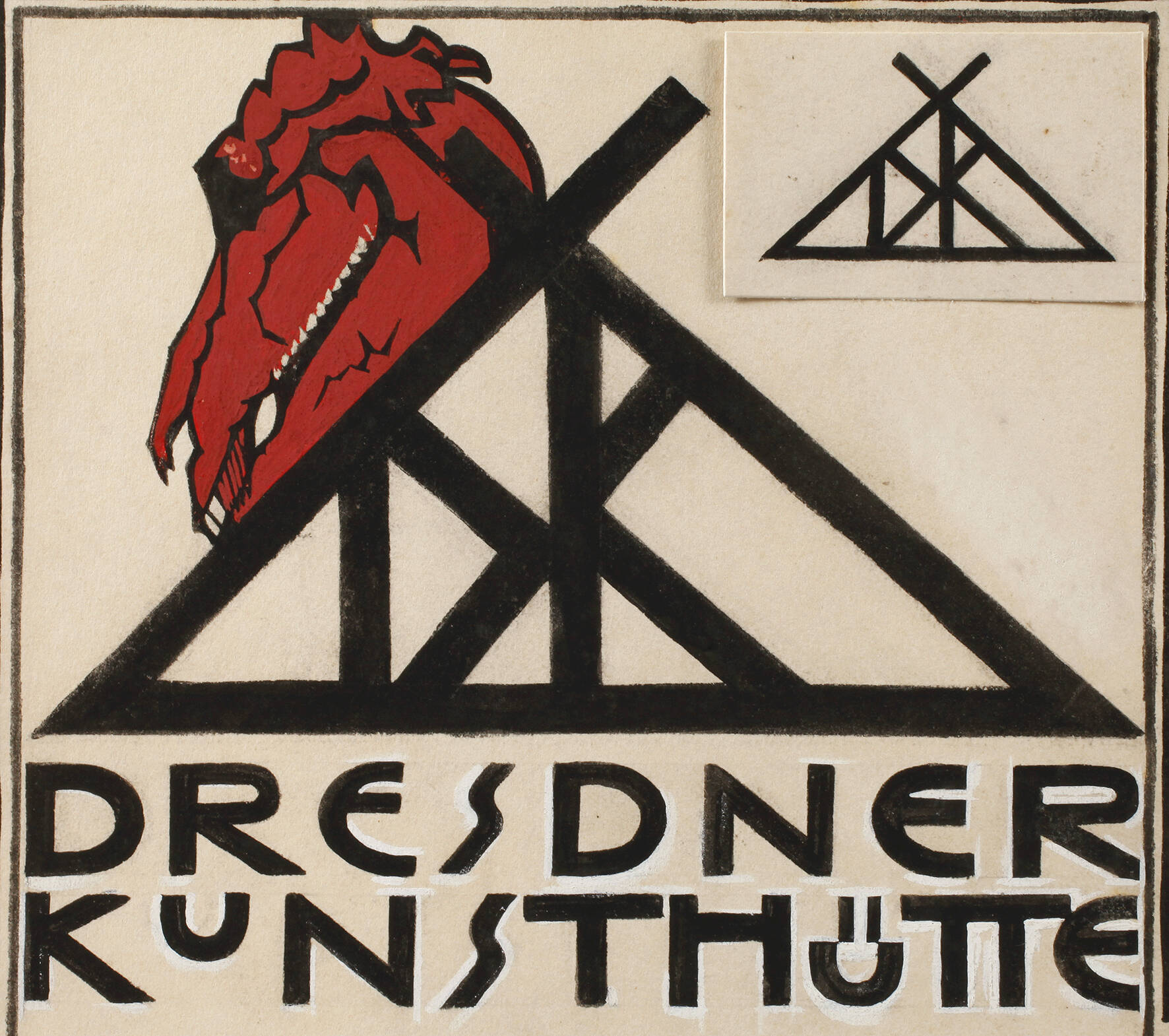 Walter Gasch, Entwurf Dresdner Kunsthütte