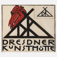 Walter Gasch, Entwurf Dresdner Kunsthütte111