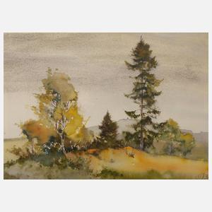 Kurt Geipel, Landschaft bei Netzschkau