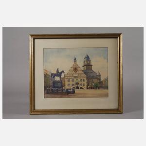 Johannes Hegner, Altmarkt von Plauen