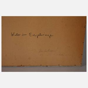 Georg Höhlig, "Winter im Erzgebirge"