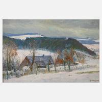 Georg Höhlig, "Winter im Erzgebirge"111