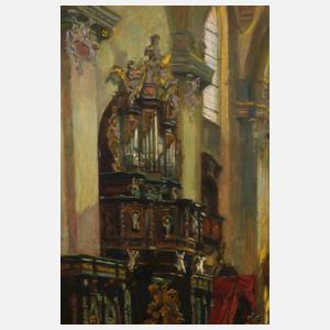 Edmund Körner, "Klosterkirche Strahov Prag"