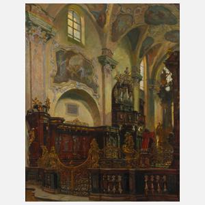 Edmund Körner, "Klosterkirche Strahov Prag"