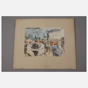 Emil Limmer,"Casino Café in Monte Carlo"