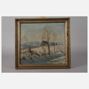 Gerhart Mehlhorn, Winter im Erzgebirge