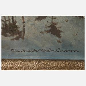 Gerhart Mehlhorn, Winter im Erzgebirge