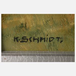 Karl Schmidt, Teichlandschaft
