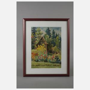 Kurt Tetzner, Blühender Garten