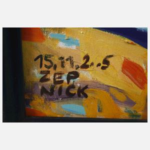 Johannes Zepnick, attr., "Aqaba – Der Hafen"