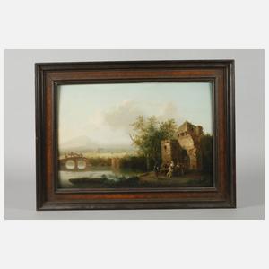 P. J. Huysmans, Gesellschaft am Fluss