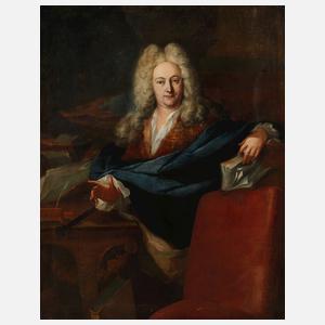 Carl Jacob Stauder, Großes Barockportrait