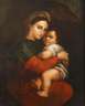 Barocke Kopie nach Raffael "Madonna dela Sedia"