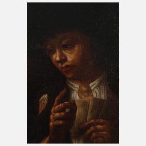 Kinder beim Kartenspiel, Barock