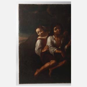 Kinder beim Kartenspiel, Barock