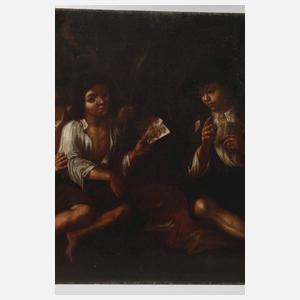 Kinder beim Kartenspiel, Barock