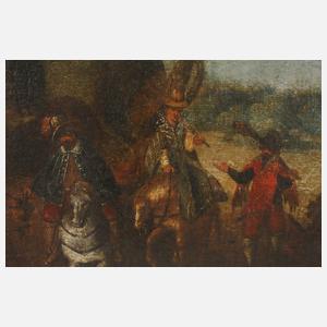 Ausritt der Herrschaften