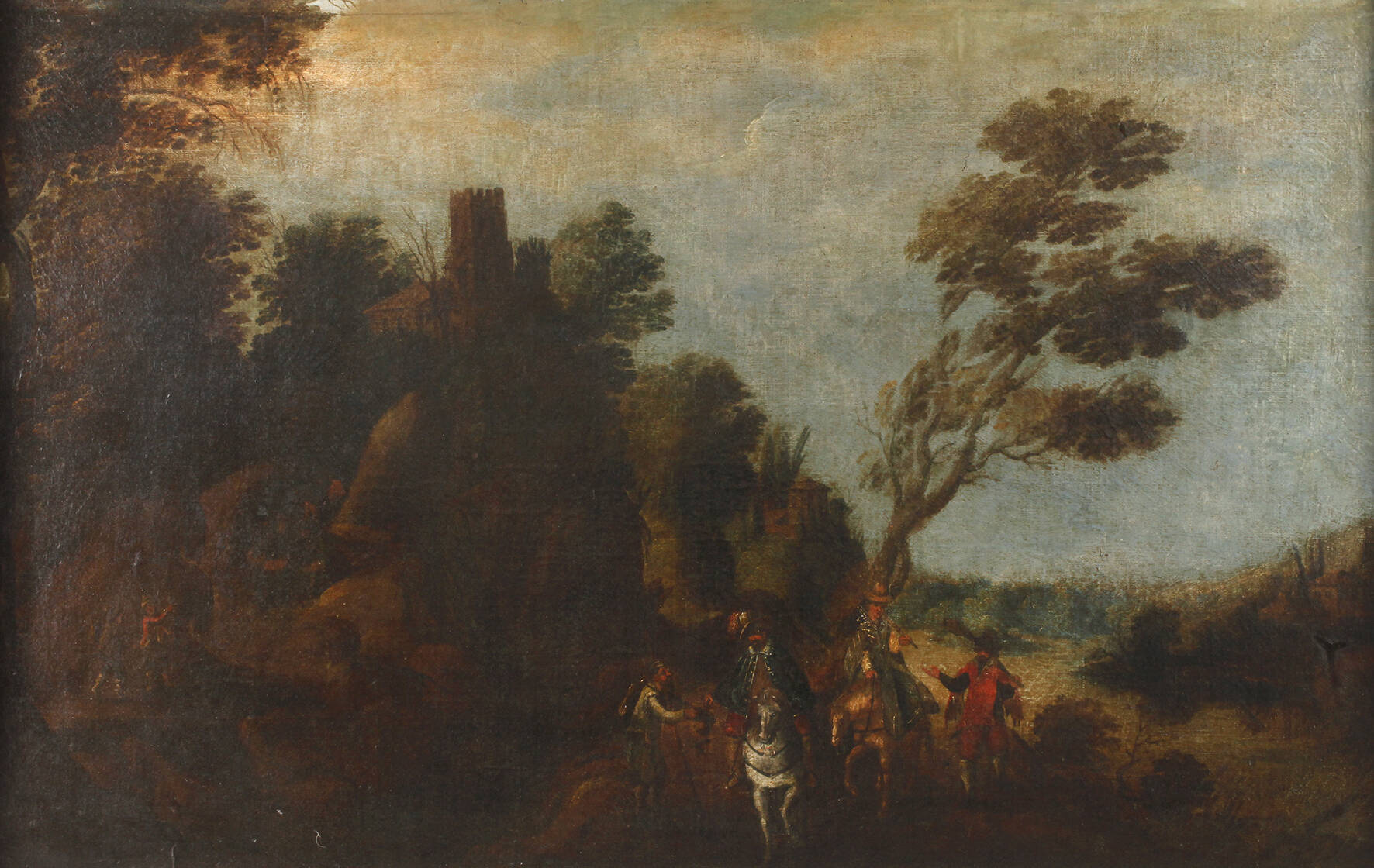 Ausritt der Herrschaften