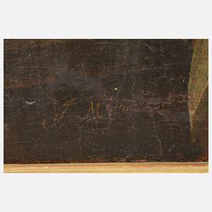 Spätbarockes Offiziersbildnis