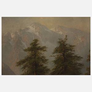 Eduard Boehm, "Gebirgsbach aus der Schweiz"