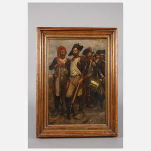 Prof. Wilhelm von Diez, Napoleonische Soldaten