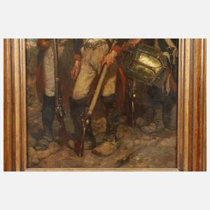 Prof. Wilhelm von Diez, Napoleonische Soldaten