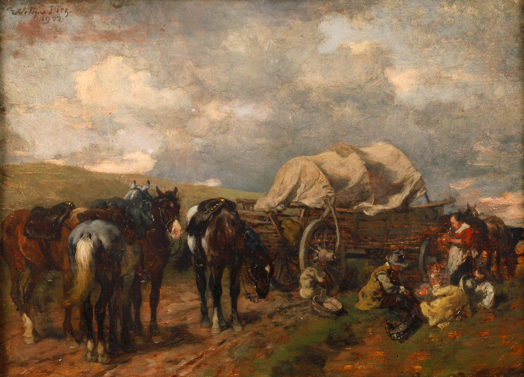 Prof. Wilhelm von Diez, Fahrendes Volk