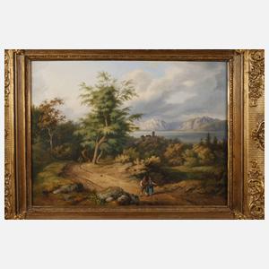 Philipp Heinel, Sommerliche Gebirgslandschaft