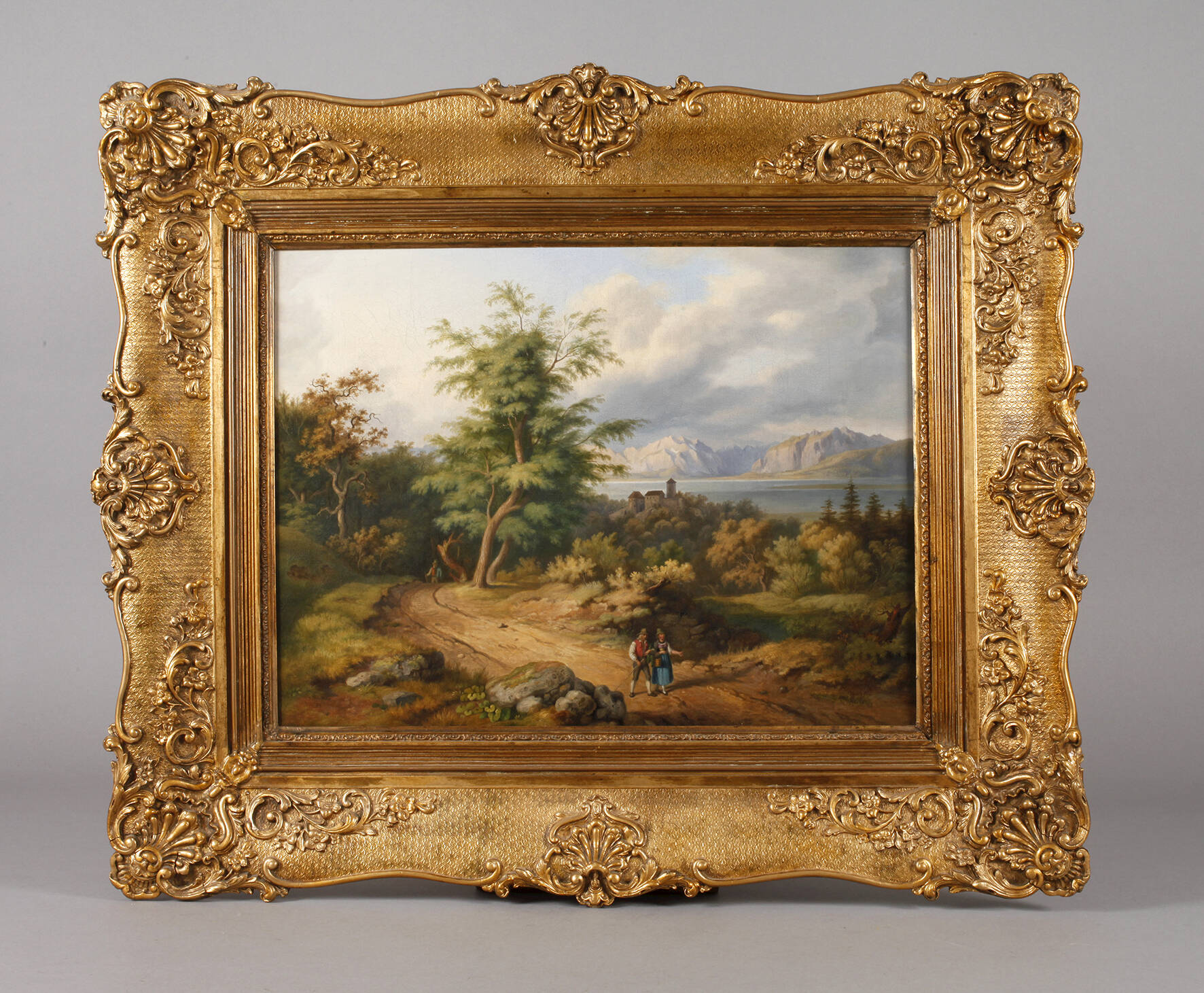 Philipp Heinel, Sommerliche Gebirgslandschaft