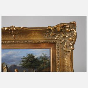 Philipp Heinel, attr., Am Brunnen