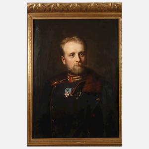 Ludwig Horst, attr., Offiziersportrait