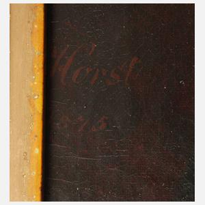 Ludwig Horst, attr., Offiziersportrait