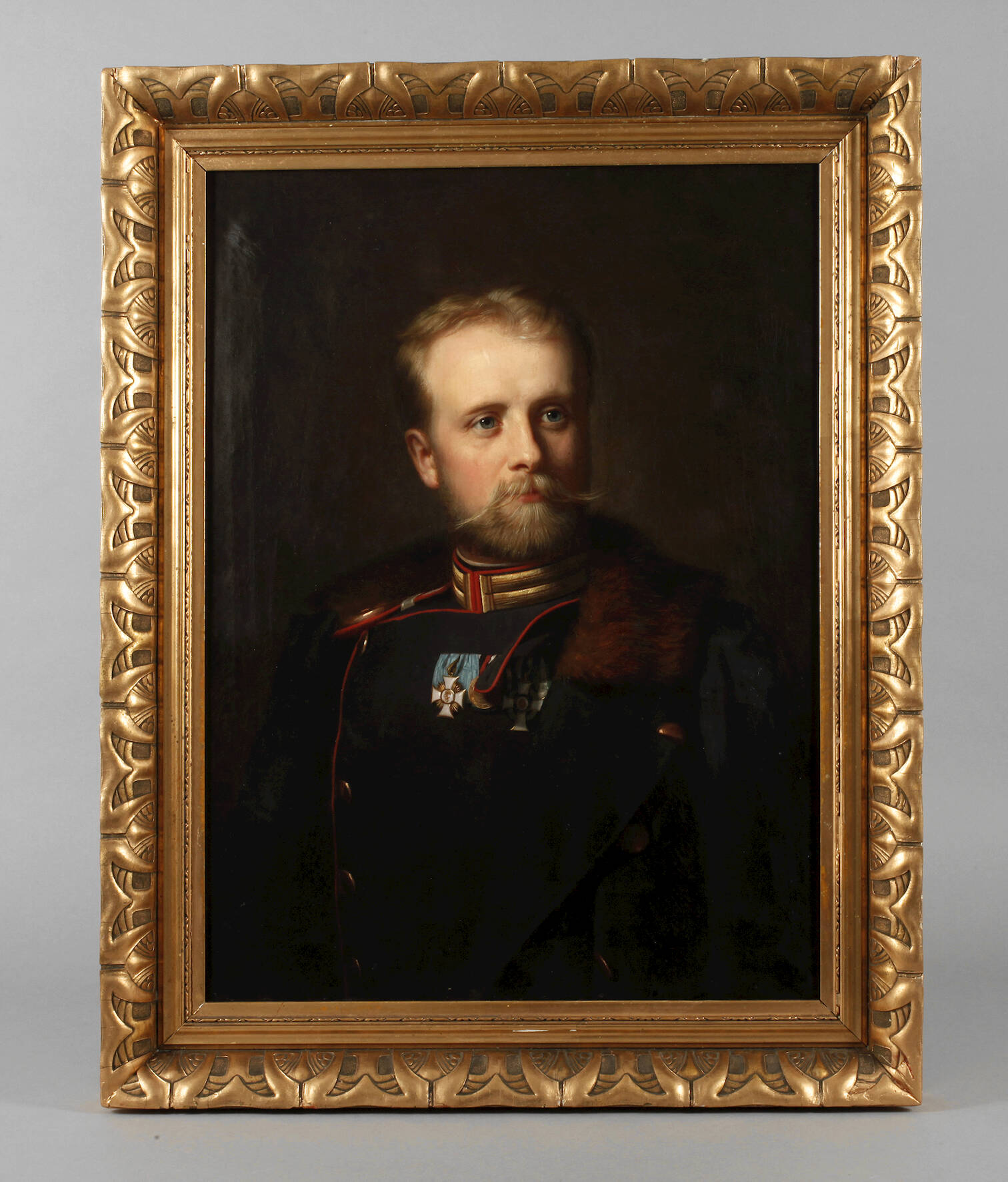 Ludwig Horst, attr., Offiziersportrait