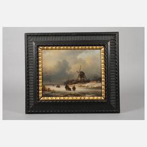 Lodewijk Johannes Kleyn, Holländische Winterlandschaft