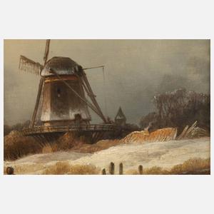 Lodewijk Johannes Kleyn, Holländische Winterlandschaft