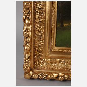 A. Kreuzer, Golfspieler im Park