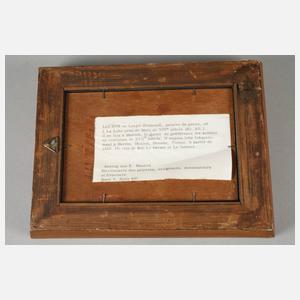 Edmond Louyot, Bei der Heuernte