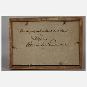 Gustav Müller, Segelschiff bei rauer See