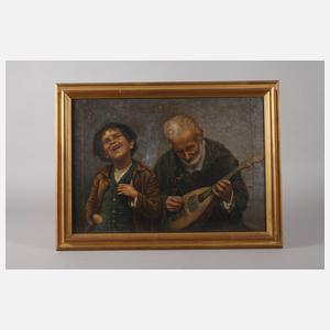 Arturo Petrocelli, attr., Straßenmusikanten