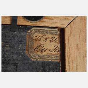 Prof. Carl Seiler, Beim Portraitmaler