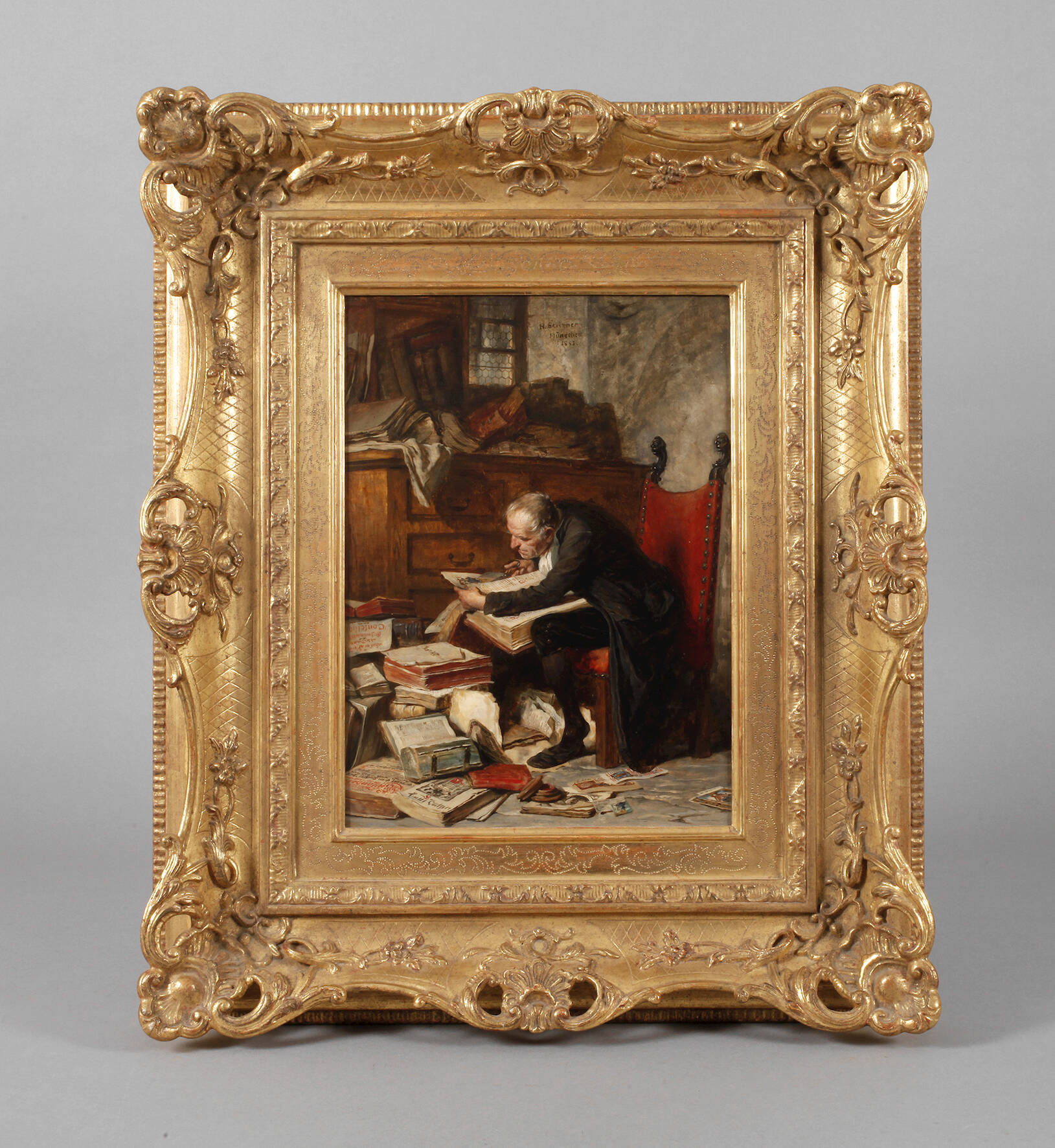 Prof. Heinrich Stelzner, Die interessante Buchseite