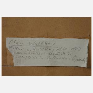 Clara Walther, attr., Mädchenportrait