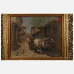 Prof. Max Rabes, Orientalische Straßenszene