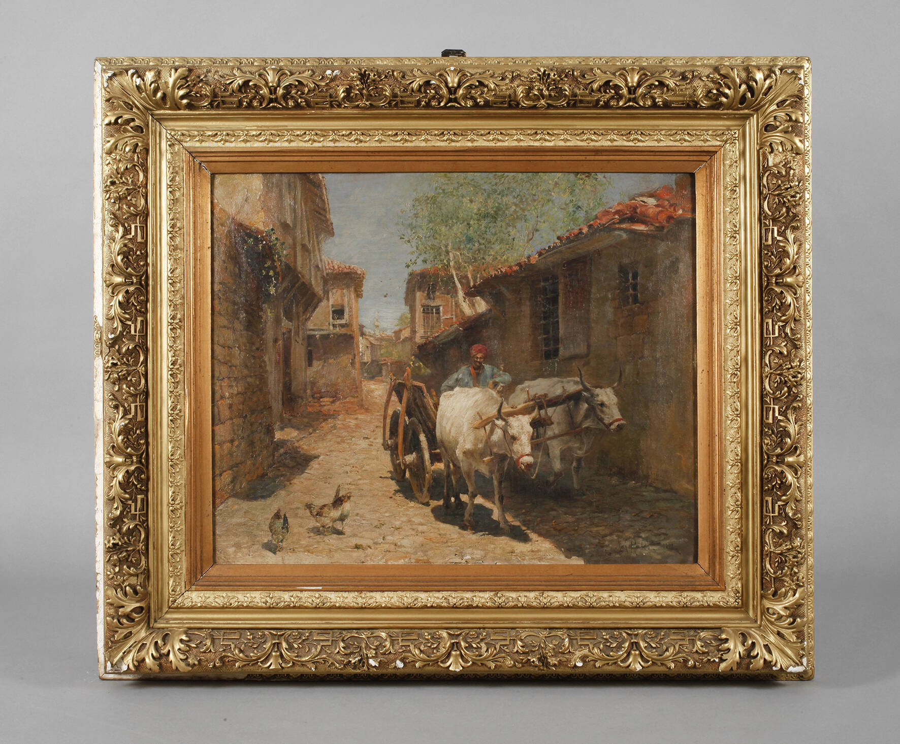 Prof. Max Rabes, Orientalische Straßenszene