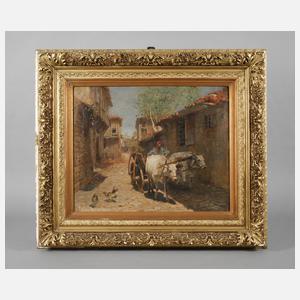 Prof. Max Rabes, Orientalische Straßenszene