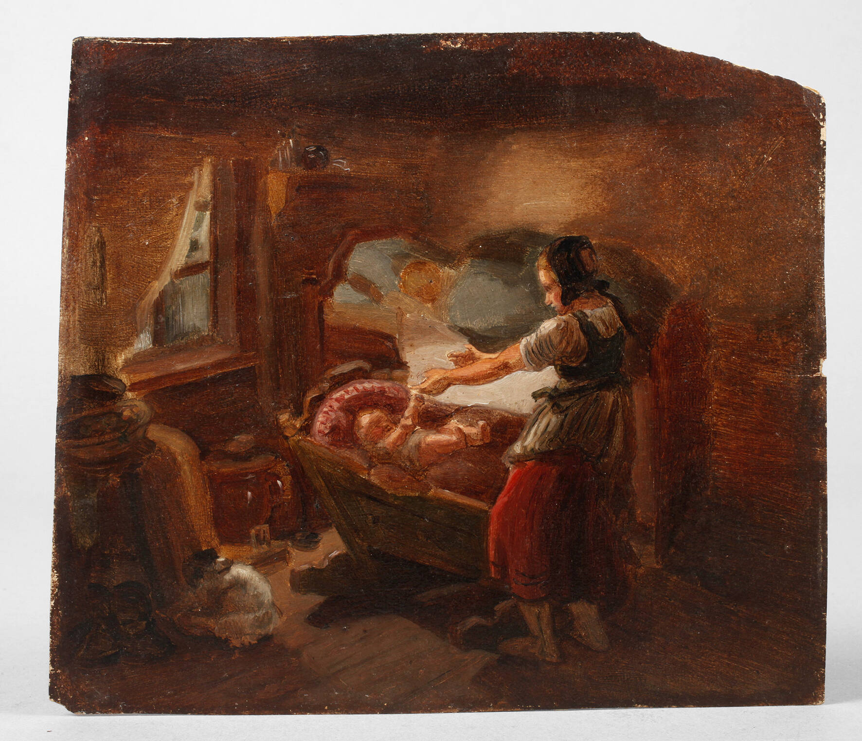 Peter Fendi, attr., Mutterglück