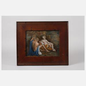 Klassizistische Hinterglasmalerei