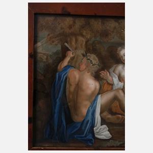 Klassizistische Hinterglasmalerei