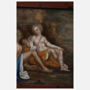 Klassizistische Hinterglasmalerei