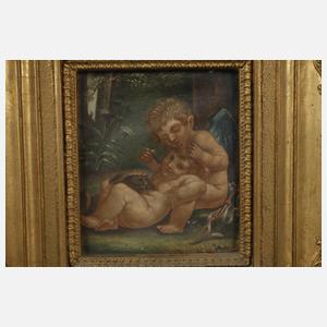 Verliebte Putti